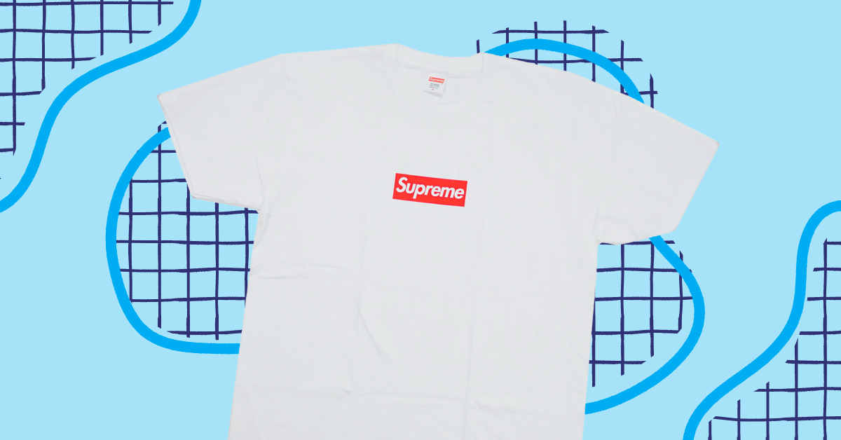 Supreme 20 year box logo t-shirt  Supreme t shirt, Supreme shirt, Supreme  clothing