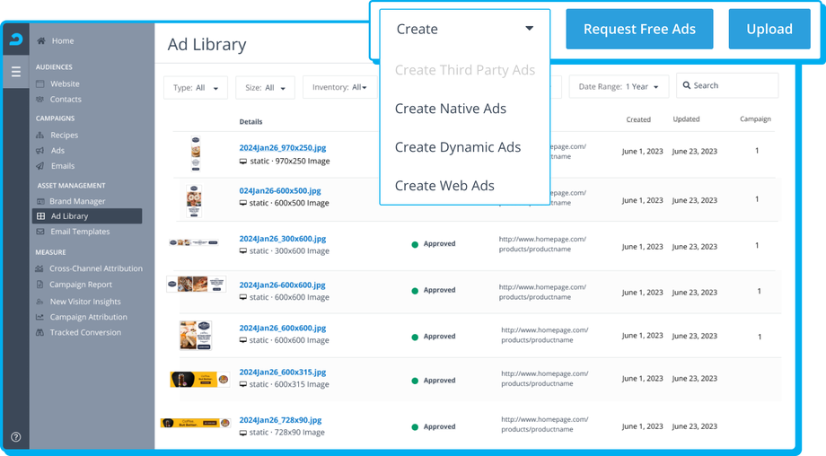 Cross-Channel Social Media Advertising Management Solution | AdRoll